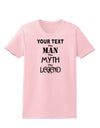 Personalized The Man The Myth The Legend Womens T-Shirt by TooLoud-Womens T-Shirt-TooLoud-PalePink-X-Small-Davson Sales