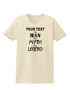 Personalized The Man The Myth The Legend Womens T-Shirt by TooLoud-Womens T-Shirt-TooLoud-Natural-X-Small-Davson Sales