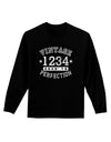 Personalized Vintage Birth Year Distressed Adult Long Sleeve Dark T-Shirt by TooLoud-TooLoud-Black-Small-Davson Sales