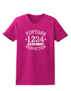 Personalized Vintage Birth Year Distressed Womens Dark T-Shirt by TooLoud-TooLoud-Hot-Pink-Small-Davson Sales