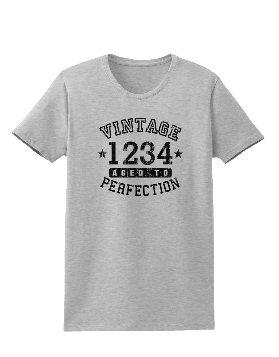 Personalized Vintage Birth Year Distressed Womens T-Shirt by TooLoud-TooLoud-White-X-Small-Davson Sales