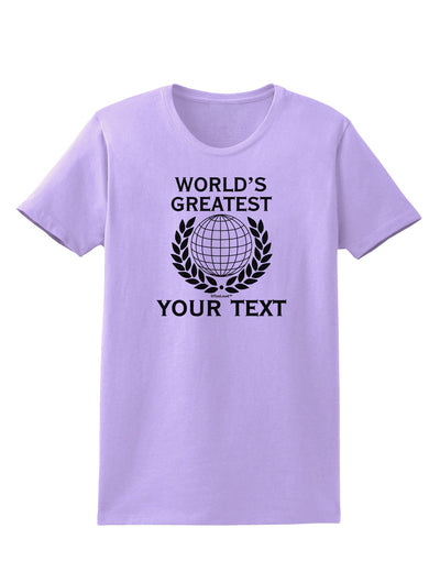 Personalized Worlds Greatest Womens T-Shirt by TooLoud-Womens T-Shirt-TooLoud-Lavender-X-Small-Davson Sales