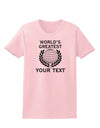 Personalized Worlds Greatest Womens T-Shirt by TooLoud-Womens T-Shirt-TooLoud-PalePink-X-Small-Davson Sales