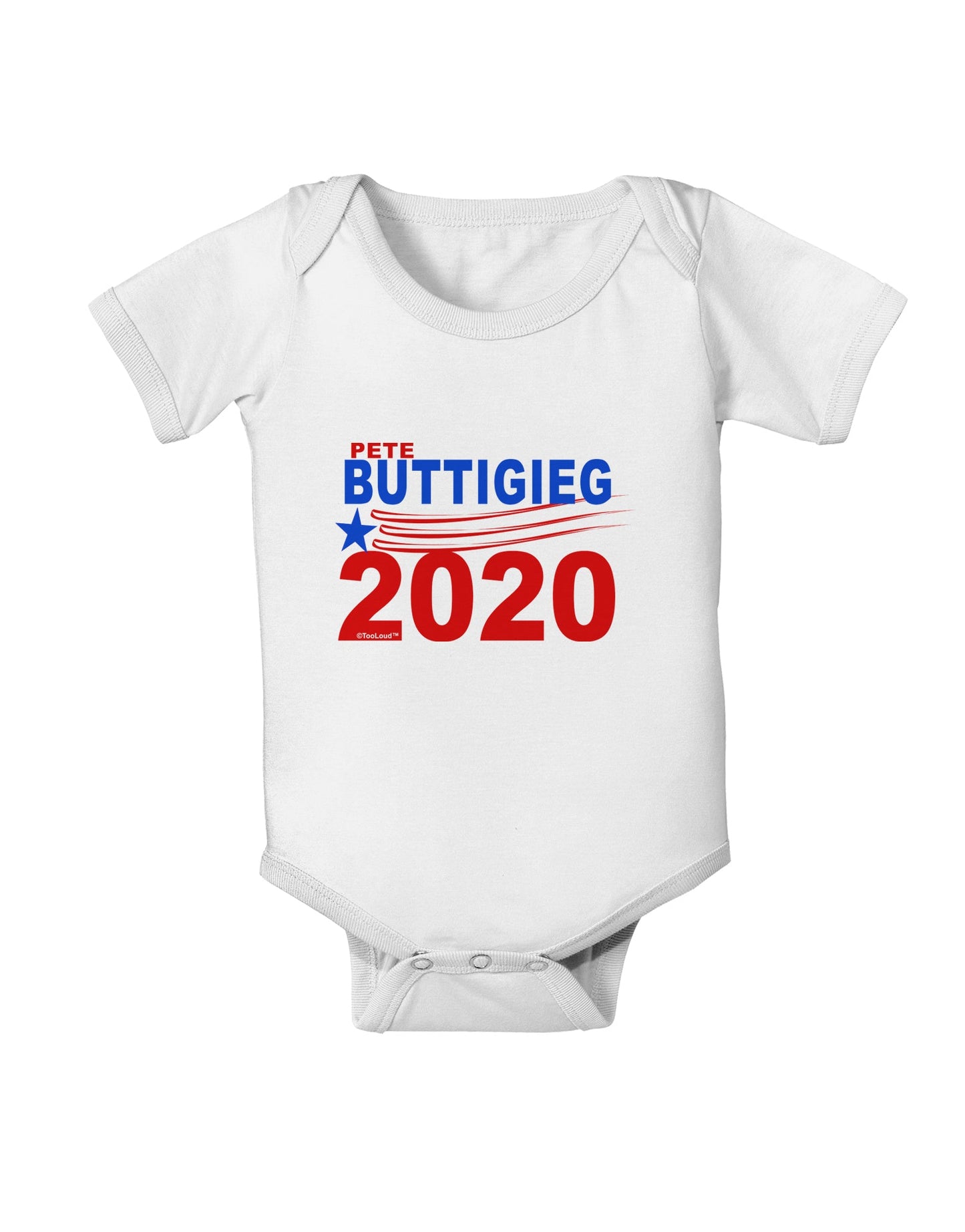 Pete Buttigieg 2020 President Baby Romper Bodysuit by TooLoud-TooLoud-White-06-Months-Davson Sales