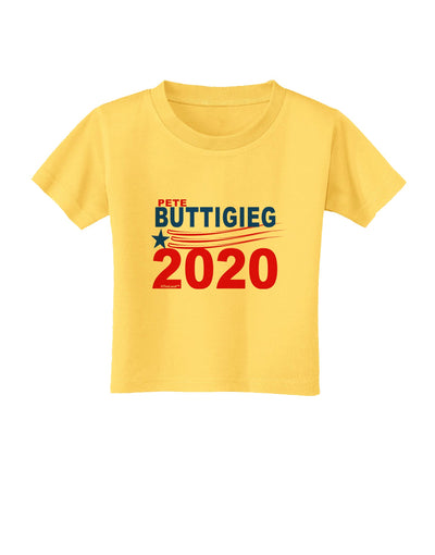 Pete Buttigieg 2020 President Toddler T-Shirt by TooLoud-TooLoud-Yellow-2T-Davson Sales