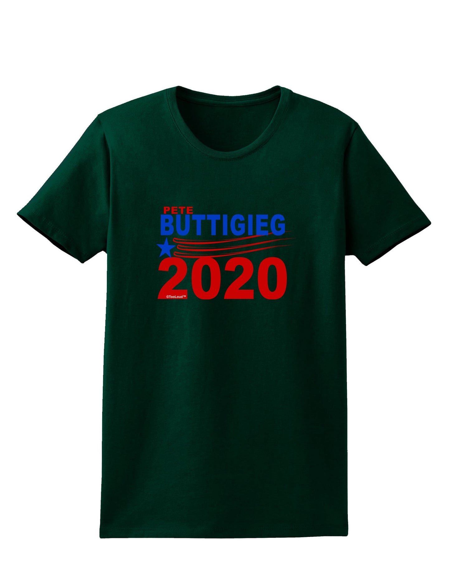 Pete Buttigieg 2020 President Womens Dark T-Shirt by TooLoud-TooLoud-Forest-Green-Small-Davson Sales
