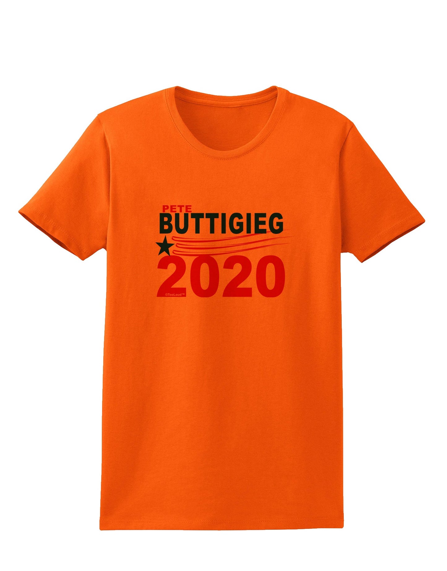 Pete Buttigieg 2020 President Womens T-Shirt by TooLoud-TooLoud-Orange-X-Small-Davson Sales