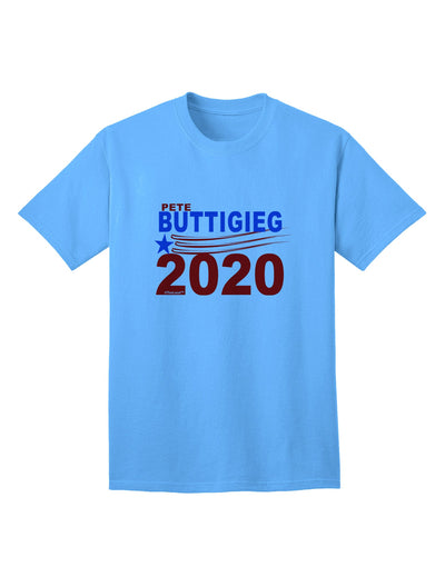 Pete Buttigieg 2020 Presidential Adult T-Shirt - A Must-Have for Political Enthusiasts-Mens T-shirts-TooLoud-Aquatic-Blue-Small-Davson Sales