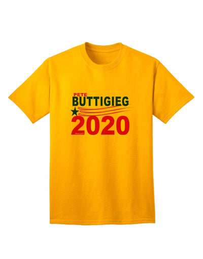 Pete Buttigieg 2020 Presidential Adult T-Shirt - A Must-Have for Political Enthusiasts-Mens T-shirts-TooLoud-Gold-Small-Davson Sales