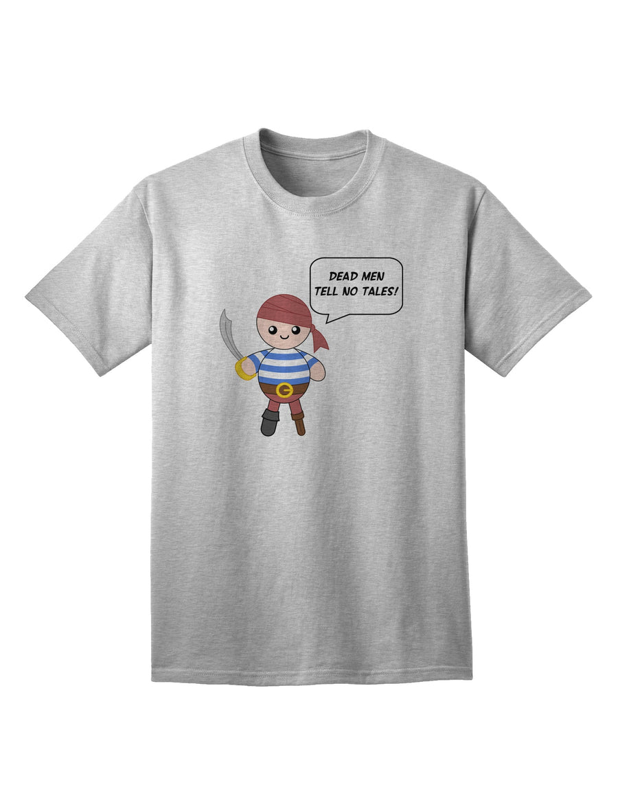 Petey the Pirate Adult T-Shirt - A Captivating Addition to Your Wardrobe-Mens T-shirts-TooLoud-White-Small-Davson Sales