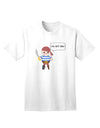 Petey the Pirate Adult T-Shirt - A Stylish Addition to Your Wardrobe-Mens T-shirts-TooLoud-White-Small-Davson Sales