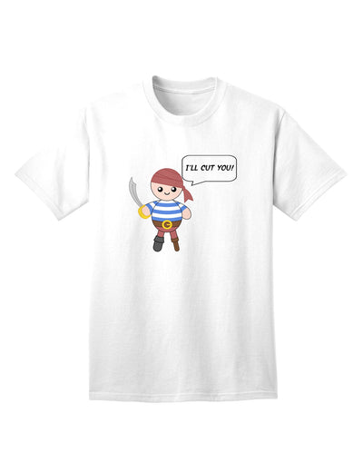 Petey the Pirate Adult T-Shirt - A Stylish Addition to Your Wardrobe-Mens T-shirts-TooLoud-White-Small-Davson Sales