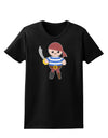 Petey the Pirate - Halloween Womens Dark T-Shirt-Womens T-Shirt-TooLoud-Black-X-Small-Davson Sales