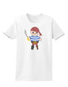 Petey the Pirate - Halloween Womens T-Shirt-Womens T-Shirt-TooLoud-White-X-Small-Davson Sales