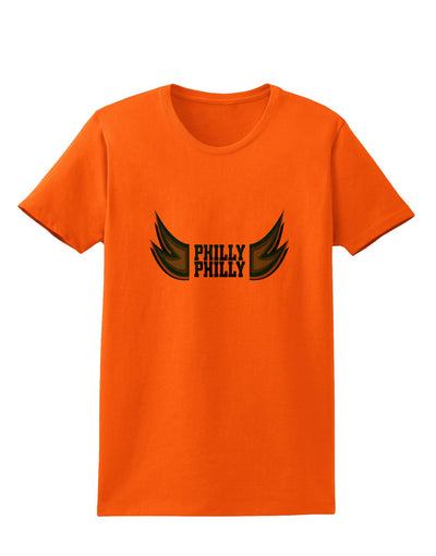 Philly Philly Funny Beer Drinking Womens T-Shirt by TooLoud-Womens T-Shirt-TooLoud-Orange-X-Small-Davson Sales