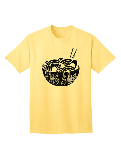 Pho Sho Adult T-Shirt - A Stylish and Trendy Addition to Your Wardrobe-Mens T-shirts-TooLoud-Yellow-Small-Davson Sales