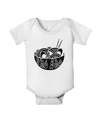 Pho Sho Baby Romper Bodysuit-Baby Romper-TooLoud-White-06-Months-Davson Sales