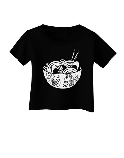 Pho Sho Infant T-Shirt-Infant T-Shirt-TooLoud-Black-06-Months-Davson Sales