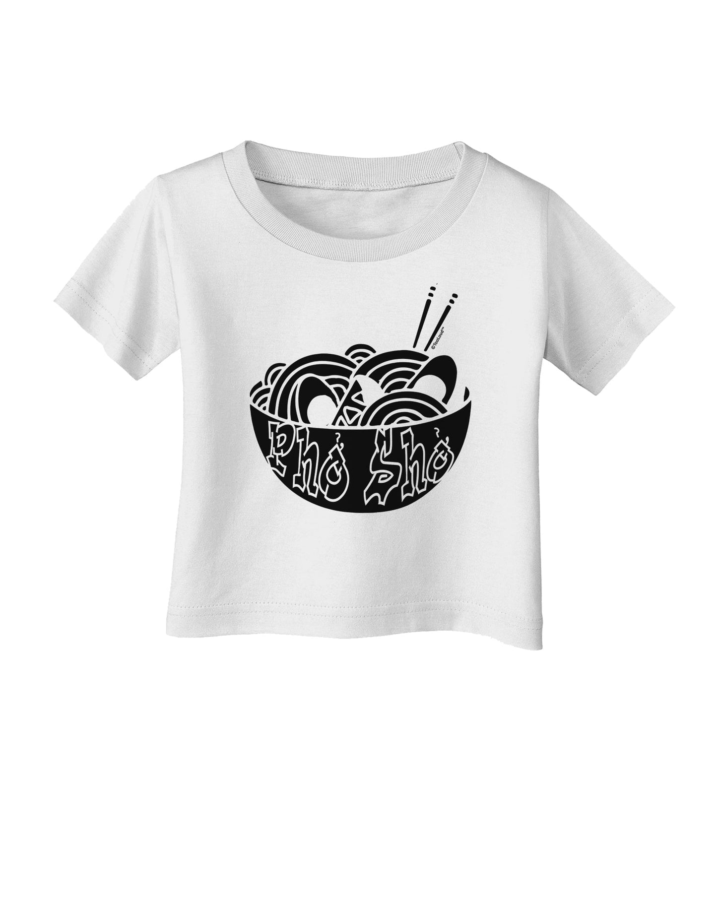 Pho Sho Infant T-Shirt-Infant T-Shirt-TooLoud-White-06-Months-Davson Sales