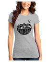 Pho Sho Juniors Petite T-Shirt-Womens T-Shirt-TooLoud-Ash-Gray-Juniors Fitted X-Small-Davson Sales