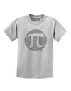 Pi Day Design - Pi Circle Cutout Childrens T-Shirt by TooLoud-Childrens T-Shirt-TooLoud-AshGray-X-Small-Davson Sales