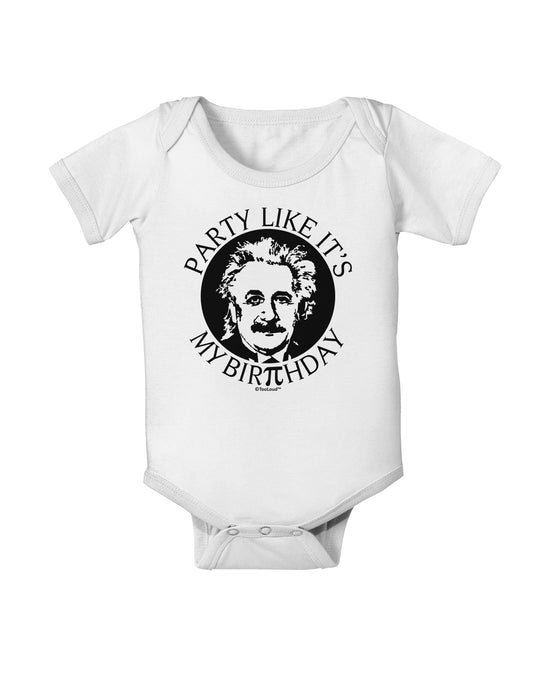 Pi Day - Birthday Design Baby Romper Bodysuit by TooLoud-Baby Romper-TooLoud-White-06-Months-Davson Sales