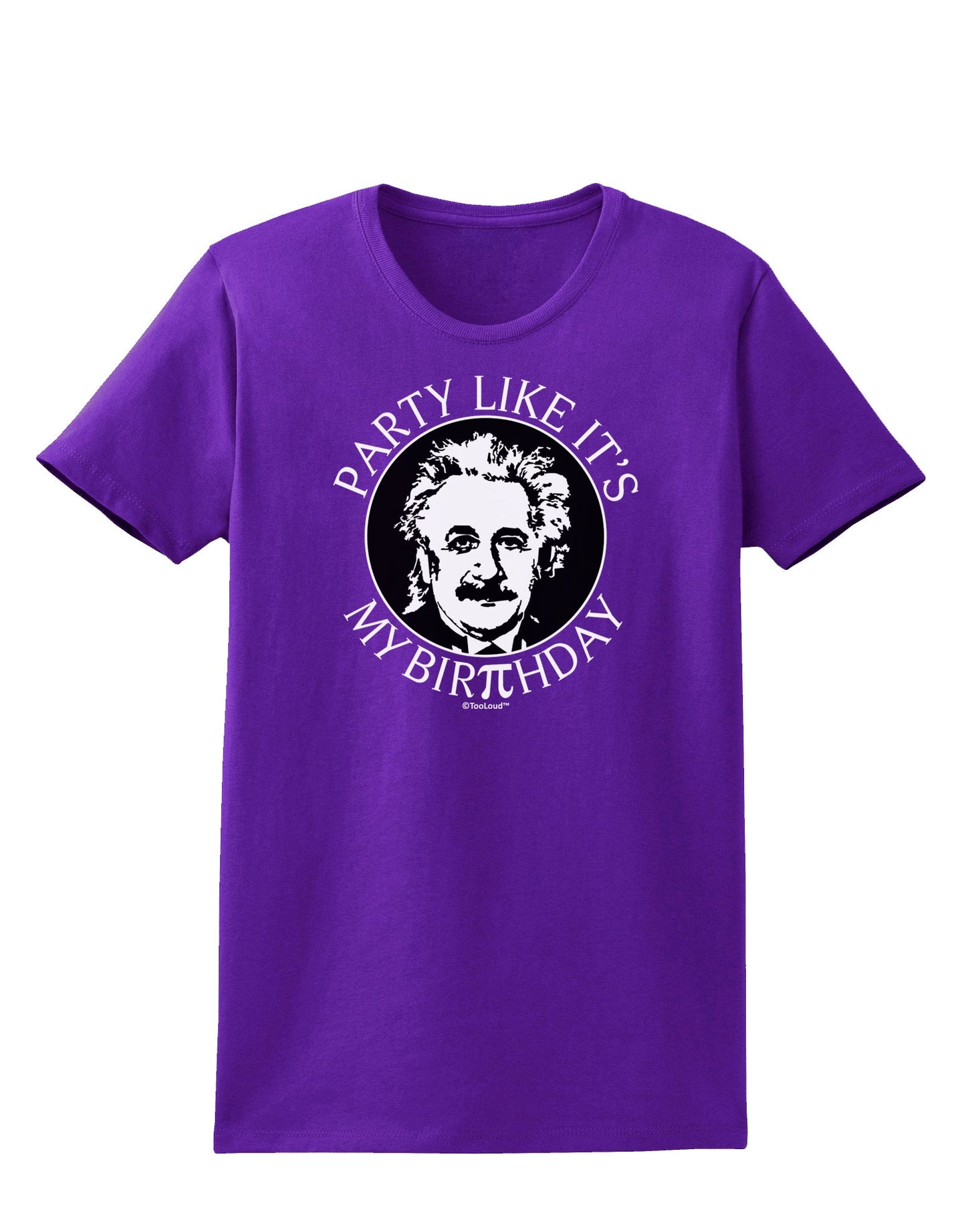 Pi Day - Birthday Design Womens Dark T-Shirt by TooLoud-Womens T-Shirt-TooLoud-Purple-X-Small-Davson Sales