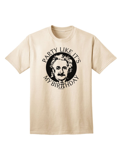 Pi Day and Birthday Adult T-Shirt Design by TooLoud-Mens T-shirts-TooLoud-Natural-Small-Davson Sales