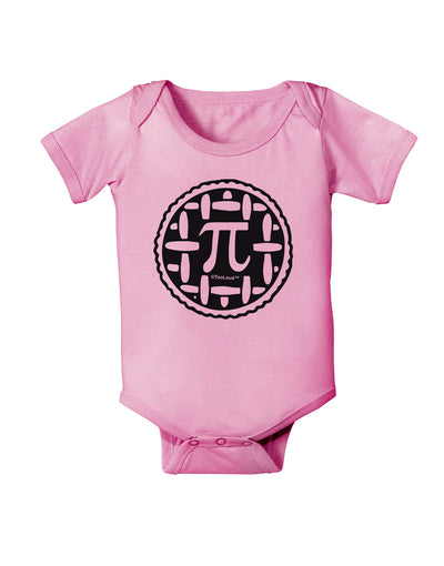 Pi Pie Baby Romper Bodysuit-Baby Romper-TooLoud-Pink-06-Months-Davson Sales