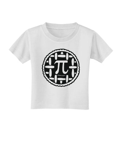 Pi Pie Toddler T-Shirt-Toddler T-shirt-TooLoud-White-2T-Davson Sales