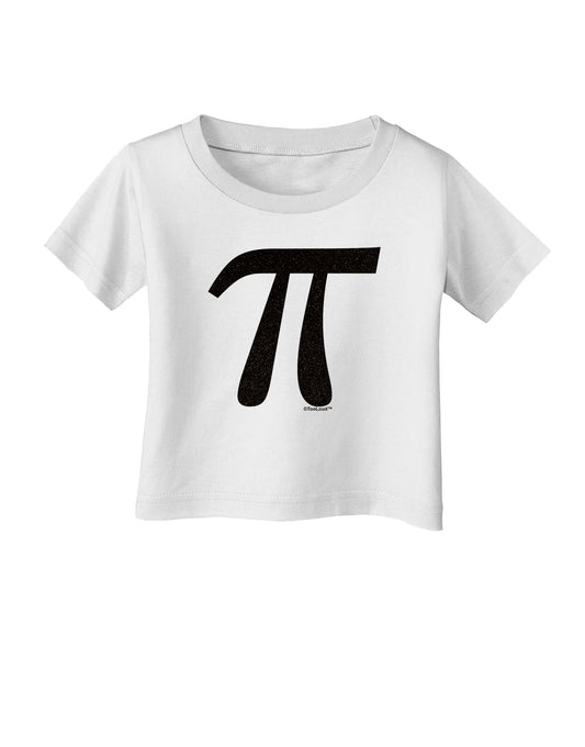 Pi Symbol Glitter - Black Infant T-Shirt by TooLoud-Infant T-Shirt-TooLoud-White-06-Months-Davson Sales