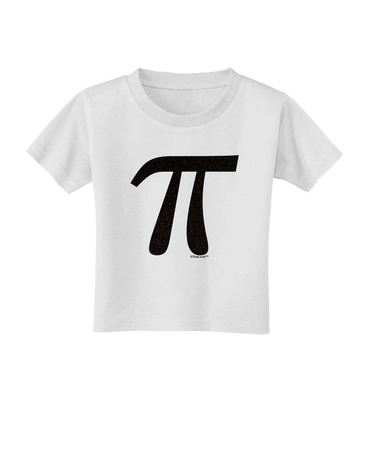 Pi Symbol Glitter - Black Toddler T-Shirt by TooLoud-Toddler T-Shirt-TooLoud-White-2T-Davson Sales