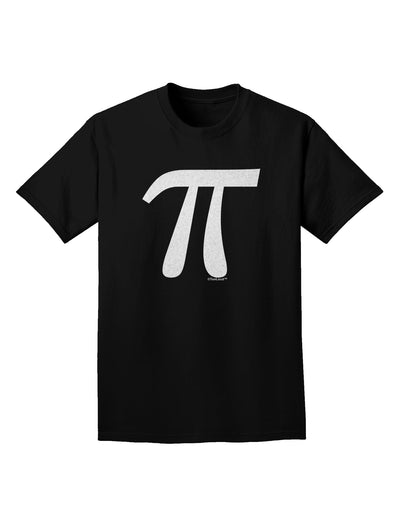 Pi Symbol Glitter - White Adult Dark T-Shirt by TooLoud-Mens T-Shirt-TooLoud-Black-Small-Davson Sales