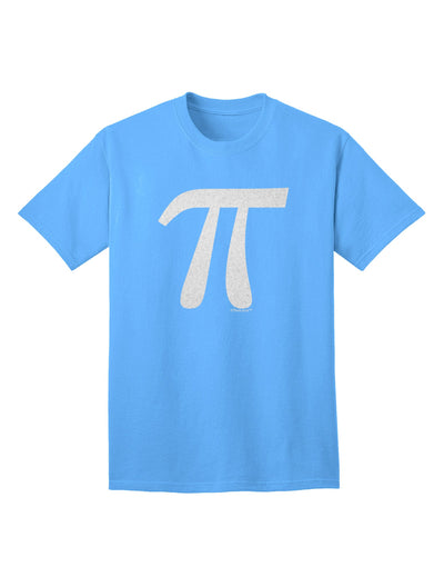 Pi Symbol Glitter - White Adult T-Shirt by TooLoud: A Sparkling Addition to Your Wardrobe-Mens T-shirts-TooLoud-Aquatic-Blue-Small-Davson Sales