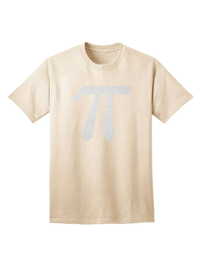 Pi Symbol Glitter - White Adult T-Shirt by TooLoud: A Sparkling Addition to Your Wardrobe-Mens T-shirts-TooLoud-Natural-Small-Davson Sales