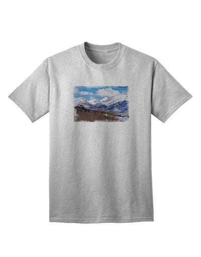 Pikes Peak Adult T-Shirt-Mens T-Shirt-TooLoud-AshGray-Small-Davson Sales