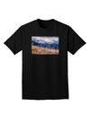 Pikes Peak CO Mountains Adult Dark T-Shirt by TooLoud-Mens T-Shirt-TooLoud-Black-Small-Davson Sales