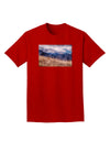 Pikes Peak CO Mountains Adult Dark T-Shirt by TooLoud-Mens T-Shirt-TooLoud-Red-Small-Davson Sales