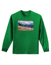 Pikes Peak CO Mountains Adult Long Sleeve Dark T-Shirt by TooLoud-TooLoud-Kelly-Green-Small-Davson Sales