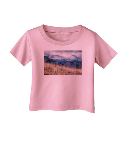 Pikes Peak CO Mountains Infant T-Shirt by TooLoud-Infant T-Shirt-TooLoud-Candy-Pink-06-Months-Davson Sales