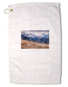 Pikes Peak CO Mountains Premium Cotton Golf Towel - 16 x 25 inch by TooLoud-Golf Towel-TooLoud-16x25"-Davson Sales