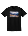 Pikes Peak CO Mountains Text Adult Dark T-Shirt by TooLoud-Mens T-Shirt-TooLoud-Black-Small-Davson Sales