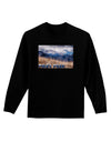 Pikes Peak CO Mountains Text Adult Long Sleeve Dark T-Shirt by TooLoud-TooLoud-Black-Small-Davson Sales