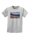 Pikes Peak CO Mountains Text Childrens T-Shirt by TooLoud-Childrens T-Shirt-TooLoud-AshGray-X-Small-Davson Sales