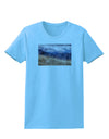 Pikes Peak CO Mountains Womens T-Shirt by TooLoud-Womens T-Shirt-TooLoud-Aquatic-Blue-X-Small-Davson Sales