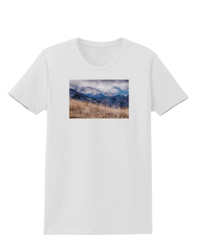 Pikes Peak CO Mountains Womens T-Shirt by TooLoud-Womens T-Shirt-TooLoud-White-X-Small-Davson Sales