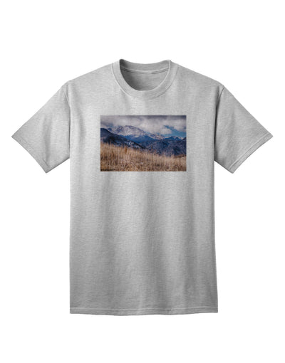 Pikes Peak Colorado Mountains Adult T-Shirt - A Captivating Addition to Your Wardrobe by TooLoud-Mens T-shirts-TooLoud-AshGray-Small-Davson Sales