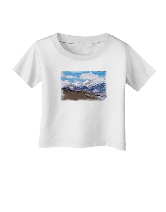 Pikes Peak Infant T-Shirt-Infant T-Shirt-TooLoud-White-06-Months-Davson Sales