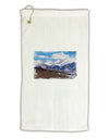 Pikes Peak Micro Terry Gromet Golf Towel 16 x 25 inch-Golf Towel-TooLoud-White-Davson Sales