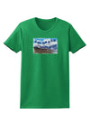 Pikes Peak Text Womens Dark T-Shirt-TooLoud-Kelly-Green-X-Small-Davson Sales